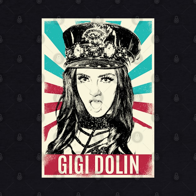 Vintage Gigi Dolin Wrestling by Bengkel Band